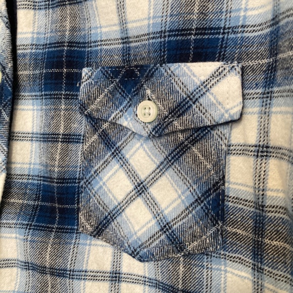 Original Weatherproof Vintage Women’s Flannel Buttoned Down Plaid Shirt. L - Picture 4 of 14